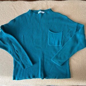 Teal Crew Neck Sweater
